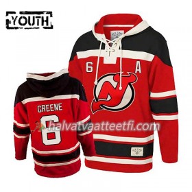 Lasten NHL New Jersey Devils Andy Greene 6 Punainen Sawyer Hooded Sweatshirt